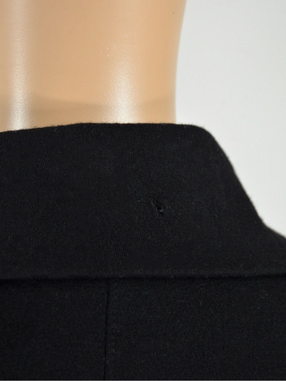Vintage Marc by Marc Jacobs Black High Neck Convertible Polo Knit Top Y2K 00s - Picture 11 of 11